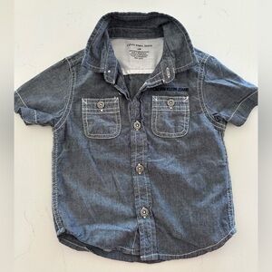 Calvin Klein 12 Month Boys Chambray Shirt